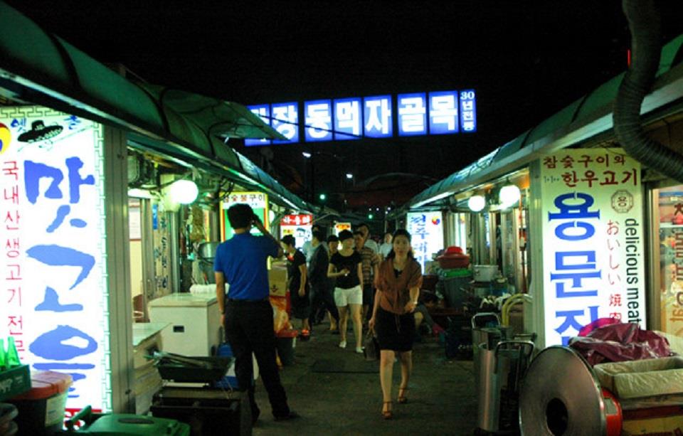 Các quán ăn đêm ở Seoul 8