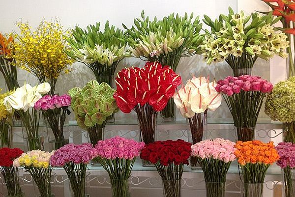 Văn hóa tặng hoa ở một số quốc gia châu Á