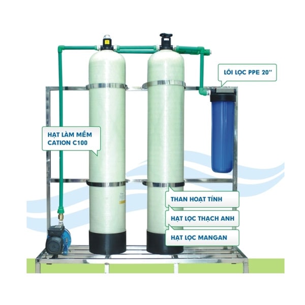 Cột lọc nước giếng khoan