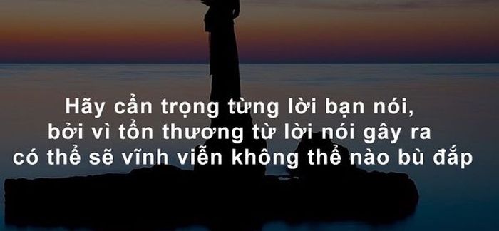 Những câu nói làm đau lòng người 2