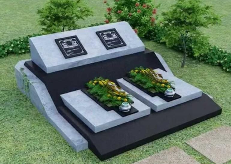 Mộ đá granite 2