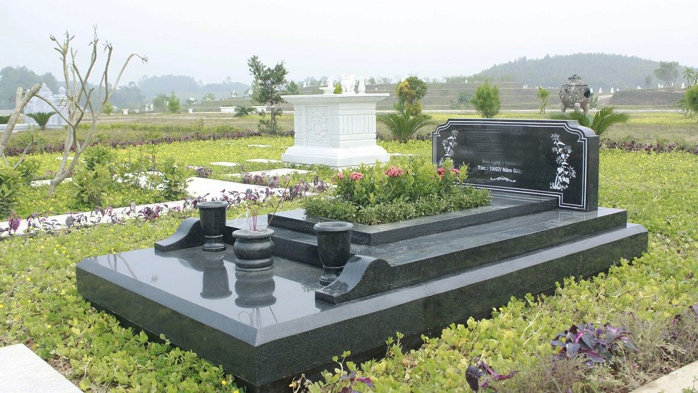Mộ đá granite