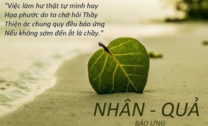 Luật nhân quả trong tình yêu